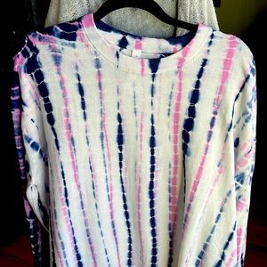 NWT Lululemon Women’s Tie Dye Crewneck Sweater size 14